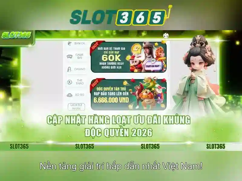 Slot365 - Nền tảng cá cược trực tuyến hàng đầu