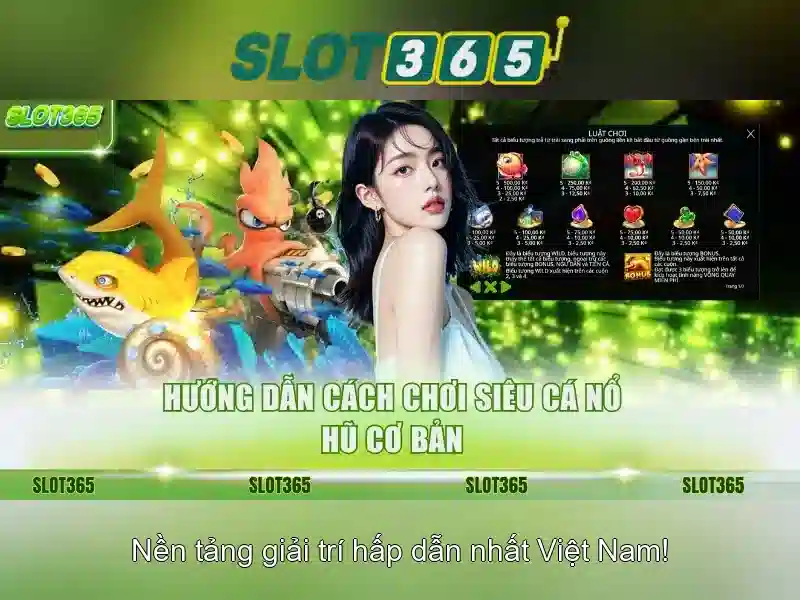 Slot365 – Nền tảng chơi slot trực tuyến an toàn và đáng tin cậy